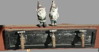 Gnomes And Water Faucet Decor -  Gnomes: 4 7/8'Tall