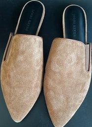 Jenni Kayne Mules, Ladies Designer Shoes-Made In Italy, Size 38, Suede