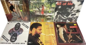 Collection Of Vinyl Records (12) Paulette Reaves, Eddie Lockjaw Davis, Sealed And Unopened!