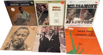 Collection Of Vinyl Records (12) Sealed And Unopened, Miles Davis.