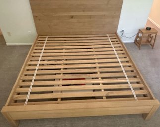 King Size Crate And Barrel Bed Frame With Headboard