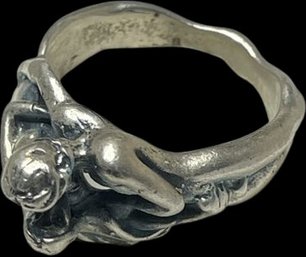 Lovers Sterling Silver Ring - A Work Of Art