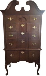 Traditional Style Highboy Chest  (40.25x75x18)