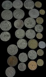 Assorted Foreign Currency Coins