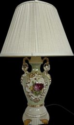 Porcelain Table Lamp- 24in Tall