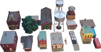 Model Train Accessory Town Structures