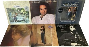 Collection Of Neil Diamond Vinyl Records (6)