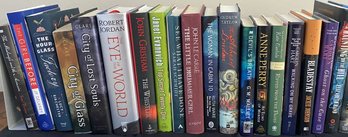 Collection Of Fantasy, Mystery, And Supernatural Novels From Andrew Taylor, Robert Jordan, And More! (20)