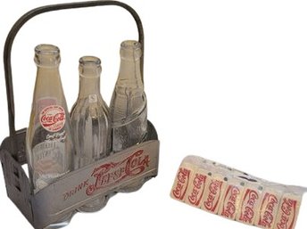 Coca-cola Dominoes & Soda Bottles 9' & 10'