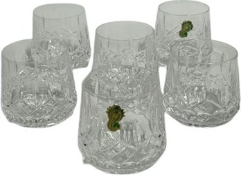 Waterford Crystal Made In Ireland Glasses And Salt And Pepper Shaker Set