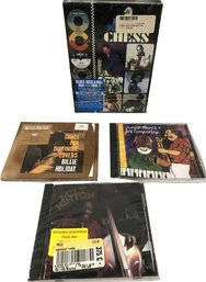 Unopened CDs- Chess Box Set, Billie Holiday, Milt Hinton