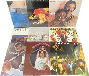 Collection Of 9 Unopened Vinyl - Legends, Tom Scott, Herb Alpert, Hugh Masekela, Keith Jarrett And Many More