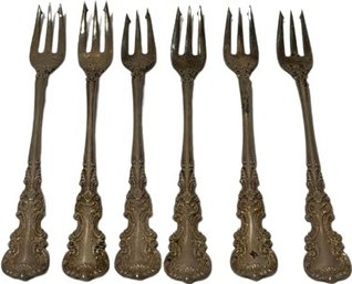 Sterling Silver Fork Set - 7'H