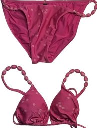 ViX Paula Hermanny Ladies Bikini, Size Small, Hot Pink