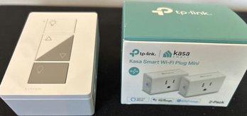 Kasa Smart Wi-fi Plug Mini & Lutron Plug