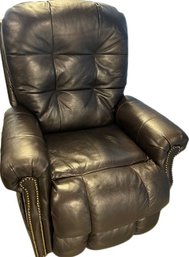 Catnapper Power Lift Leather Recliner- Works, 41Lx38Wx43H When Seated, Originally Purchased For $888