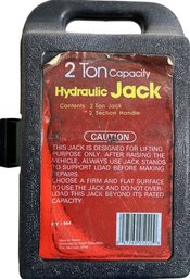 2Ton Hydraulic Jack With Hard Carrying Case