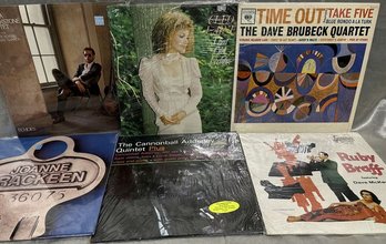 UNOPENED Vinyl Records (6)- Ruby Braff, Cleo Laine, Dave Brubeck And Many More