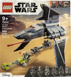 LEGO 75314 Star Wars The Bad Batch Attack Shuttle- New In Box, Some Visible Creasing On Box 969 Pcs