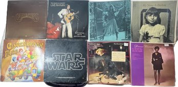 Vinyl Record Albums, Dionne Warwick, Star Wars, Paul Simon And Many More - 12.5x12.5