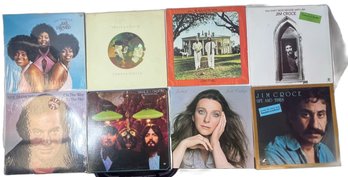 Classic  Vinyl Records, Jim Croce, Love Unlimited And Many More - 12.5x12.5