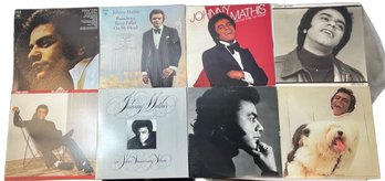 Classic Collection Of Johnny Mathis Vinyl's Record - 12.5x12.5