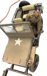 Military Toy Truck With Extra Wheels