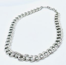 Monet Silvertone Necklace