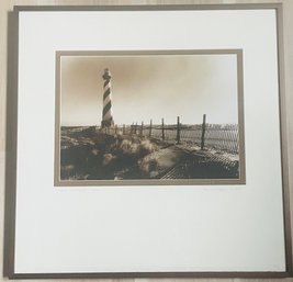 Signed & Numbered Limited Edition Photograph By Ron Durham, 20 X 20 'Cape Hatteras 6 Am' 73/250