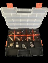 Mens And Womens Watches. Untested. Case Included.