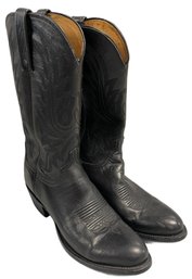 El General Cowboy Boots, Leather Western By Lucchese, Size - 9 12 D