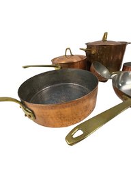 Copper Kitchen Wares, Sauce Pan, Frying Pan And Many More