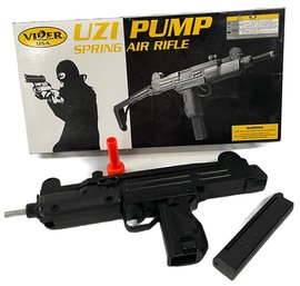 Black Uzi Pump Spring Air Rifle By VIper