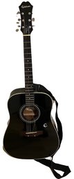 Epiphone Acoustic Guitar W/ Hard Case, Serial Number - H98110028, Model Number - PR-200E EB