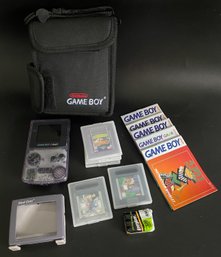 Nintendo Game Boy. Includes Instruction Booklets. Untested.