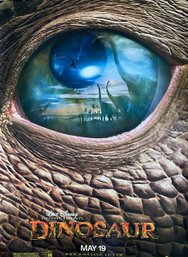 Walt Disney Dinosaur Movie Poster, 37 X 26 1/2' Unframed