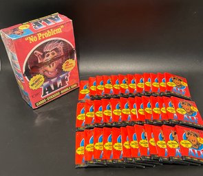 'No Problem' Alf Cards, Stickers, Bubble Gum. Second Series. Package Factory Sealed.