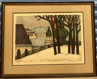 Original Artwork 'Russian Winter' Includes Certificate Of Authenticity. Signed And Numbered  By Artist Breiter