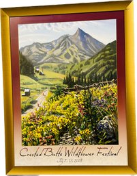 Crested Butte Wildflower Festival 2008 Poster 20 X 26'