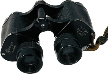 Sunscope Binoculars, Marked: 6 X 30 Field,  75 Coated