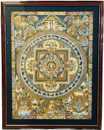Large Tibet Artwork 34 X 43'