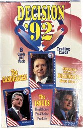 Decision 1992 Trading Cards In Plastic