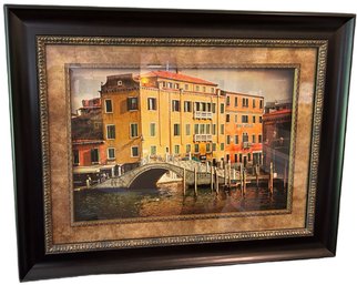 Framed Print Of Hotel Gardena 34x26'