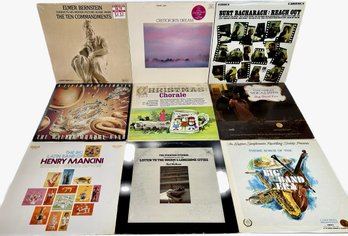 Henry Mancini, The Walter Murphy Band, Burt Bacharach, Elmer Bernstein, And More Vinyl Records