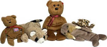 Beanie Babies: Ringo, Jolly, Freckles, 2 Without Tags