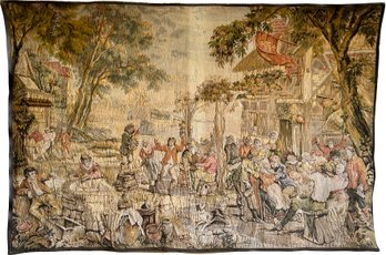 Renaissance Scene Tapestry (45Hx68L)