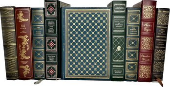 Hardcover Editions Of War And Peace, The Moonstone, The Eustace Diamonds, The History Of Tom Jones, And More