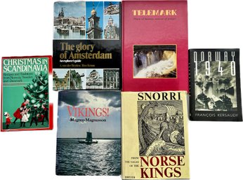 Norway 1940, Snorri-from The Sagas Of The Norse Kings, The Glory Of Amsterdam, And More Books