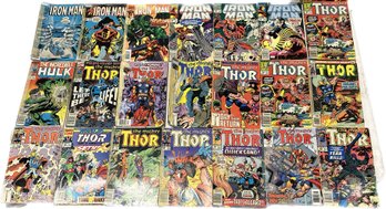 Marvel Comics-thor, Hulk & More! Well Used, Some With Tape On Spines 21 Comics