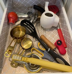 Miscellaneous Cooking Utensils, Including Measuring Cups, Cheese Grater & More!